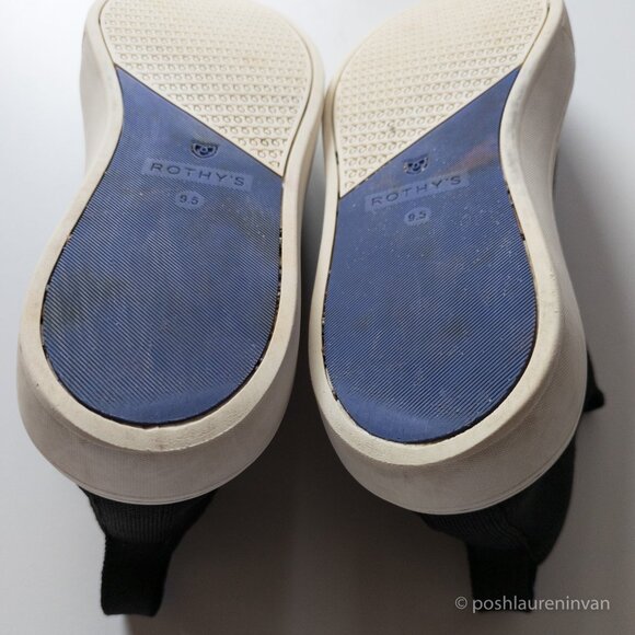 Rothy's Chelsea Boots – Black White / The Chelsea – US 9.5 - Picture 9 of 15